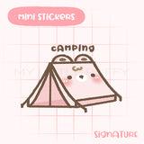 Camping Planner Sticker