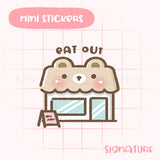 Eat Out Planner Sticker