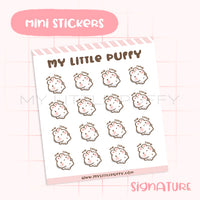 Me Time Bunny Relaxing Planner Sticker