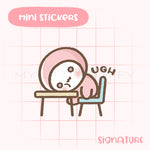 Sigh Planner Sticker/ Emoji
