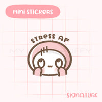 Stress Planner Sticker/ Emoji