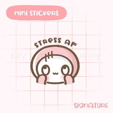 Stress Planner Sticker/ Emoji