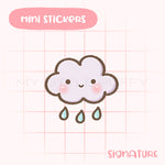 Weather Planner Sticker/ Rainy