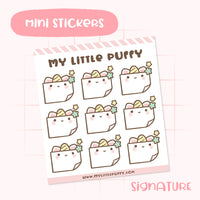 Unicorn Note Planner Sticker