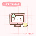 Computer Planner Sticker