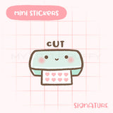 Cut Planner Sticker