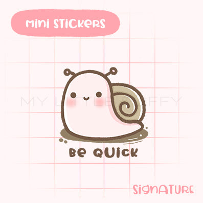 Snails Planner Sticker