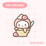 Frozen Yogurt Planner Sticker