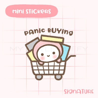 Panic Buying Planner Sticker