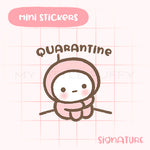 Quarantine Planner Sticker
