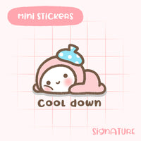 Cool Down Planner Sticker