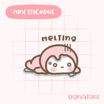 Melting Planner Sticker