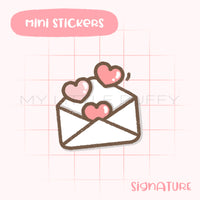 Valentine's Letter/ Mail Planner Sticker
