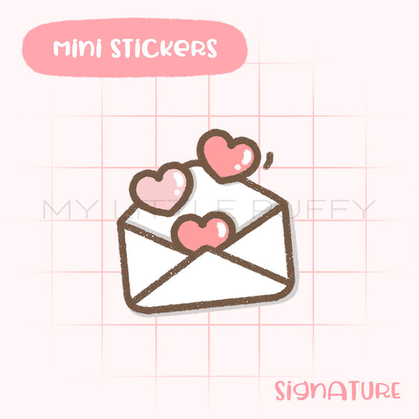 Valentine's Letter/ Mail Planner Sticker