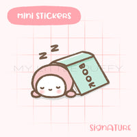 Cute Reading Planner Sticker