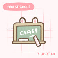 Class Bunny Planner Sticker