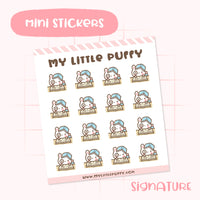Study Bunny Planner Sticker