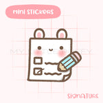 Exam Bunny Planner Sticker