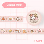 Cute My Little Puffy Autumn Fall Washi Tape