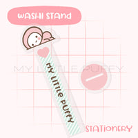 Cute Pink/ Mint My Little Puffy Washi Stand/Tower