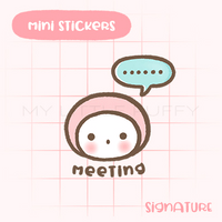 Meeting Planner Sticker