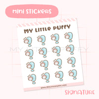 Due Planner Sticker