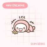 LOL Puffy Planner Sticker