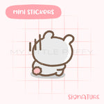 Leave Me Alone Bunny Planner Sticker