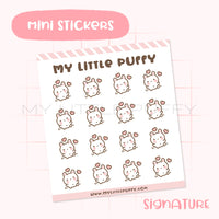 Love Bunny Planner Sticker
