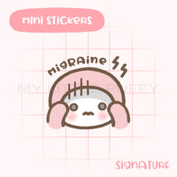 Migraine Planner Sticker