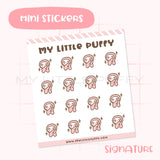 Obsessed Puffy Planner Sticker