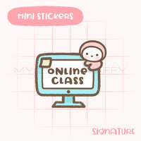 Online Class Planner Sticker/ Student Sticker