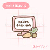 Order Grocery Planner Sticker