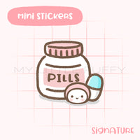 Pills Planner Sticker/ Medication Planner Sticker
