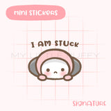 Puffy Stuck Planner Sticker