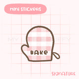 Cute Baking Planner Sticker