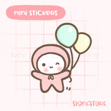 Cute Balloons Planner Sticker
