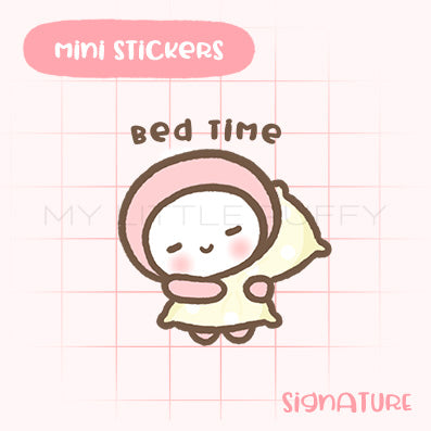 Bed Time Planner Sticker