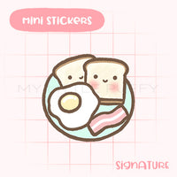 Breakfast Planner Sticker