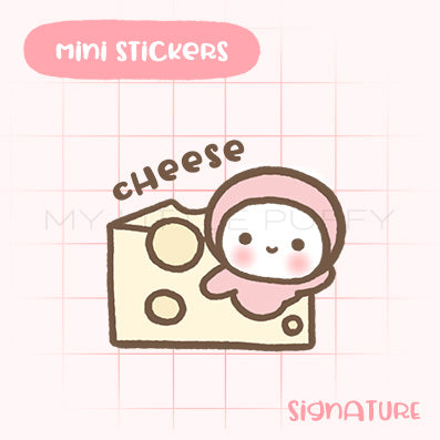 Cheese Planner Sticker
