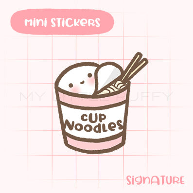 Cup Noodles Planner Sticker