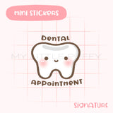 Dental Appointment Planner Sticker