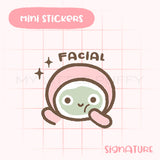 Facial Planner Sticker