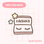 False Lashes Planner Sticker