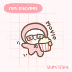 Movie Night Planner Sticker