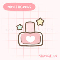 Nail Polish Planner Sticker