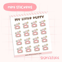 Nail Polish Planner Sticker