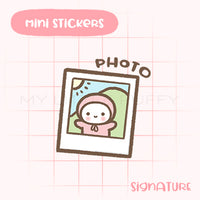 Polaroid Planner Sticker