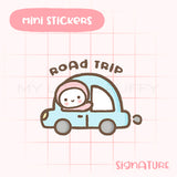 Road Trip Planner Sticker