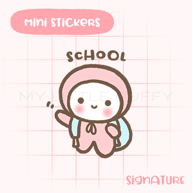 School Planner Sticker